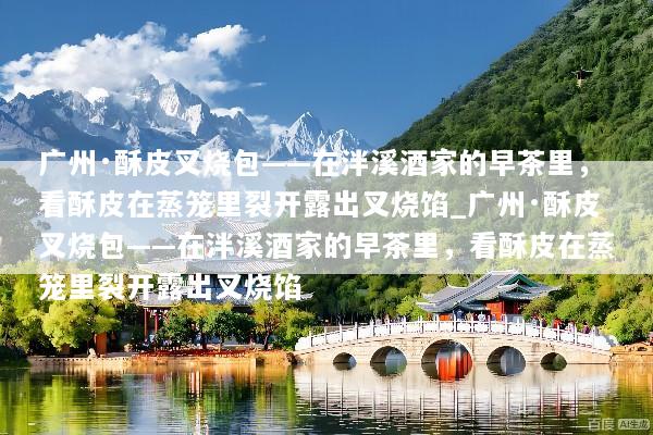 广州·酥皮叉烧包——在泮溪酒家的早茶里，看酥皮在蒸笼里裂开露出叉烧馅_广州·酥皮叉烧包——在泮溪酒家的早茶里，看酥皮在蒸笼里裂开露出叉烧馅