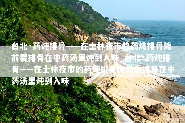 台北·药炖排骨——在士林夜市的药炖排骨摊前看排骨在中药汤里炖到入味_台北·药炖排骨——在士林夜市的药炖排骨摊前看排骨在中药汤里炖到入味
