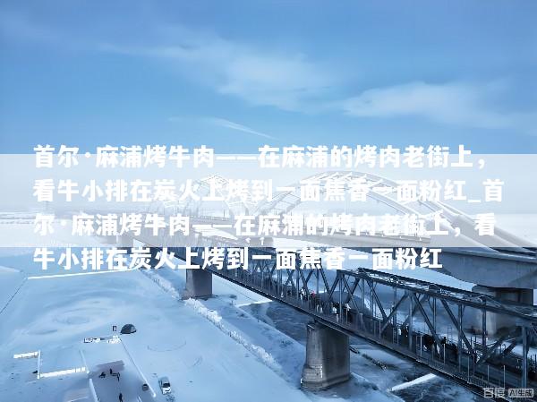 首尔·麻浦烤牛肉——在麻浦的烤肉老街上，看牛小排在炭火上烤到一面焦香一面粉红_首尔·麻浦烤牛肉——在麻浦的烤肉老街上，看牛小排在炭火上烤到一面焦香一面粉红